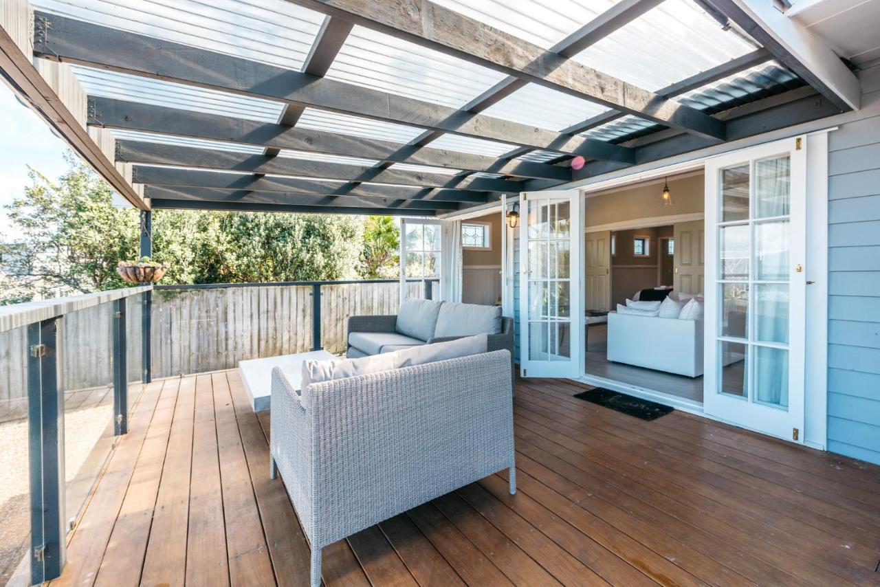 Pohutukawa Cottage, Waiheke Island Surfdale المظهر الخارجي الصورة